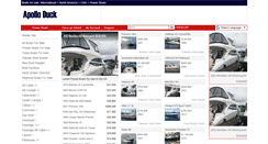Desktop Screenshot of powerboats.apolloduck.us
