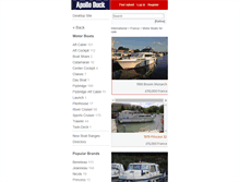 Tablet Screenshot of motorboats.apolloduck.fr